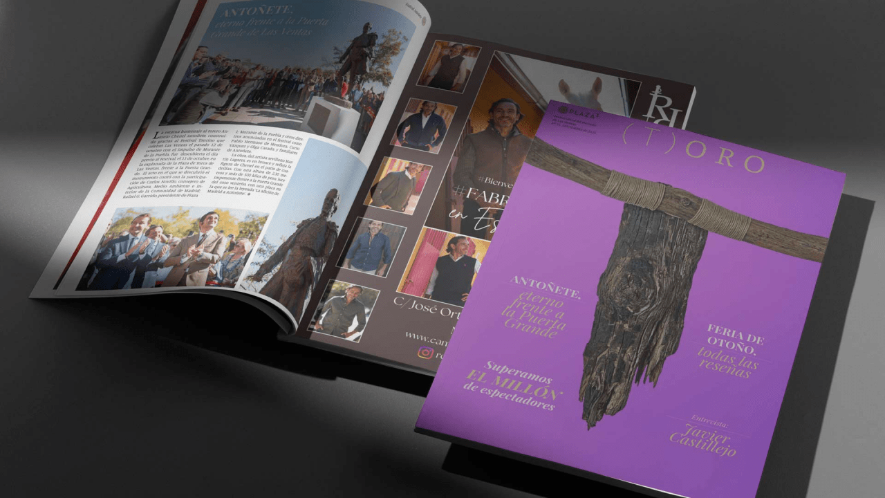 El homenaje a Antoñete, la Feria de Otoño, el Día de la Hispanidad y Javier Castillejo, protagonistas de la revista (T)ORO de noviembre