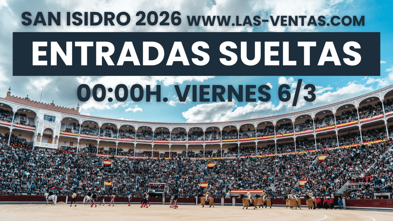 Las entradas sueltas de la Feria de San Isidro, a la venta esta noche