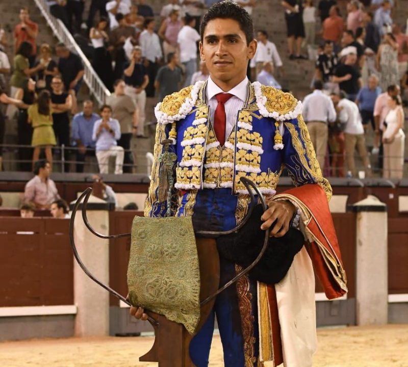 Héctor Gutiérrez, triunfador de la Copa Chenel 2026 en el ruedo de las Ventas