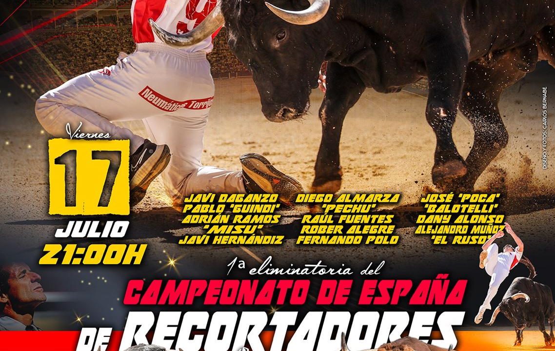 El 17 de julio se celebrará en Las Ventas la primera eliminatoria del Campeonato de España de Recortadores