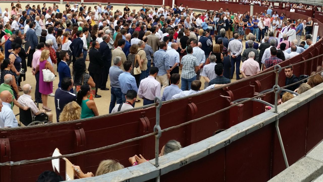 Este sábado 15 de agosto, tradicional misa de La Paloma en el ruedo de Las Ventas